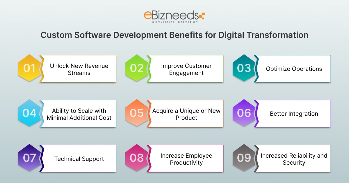 custom software development benefits