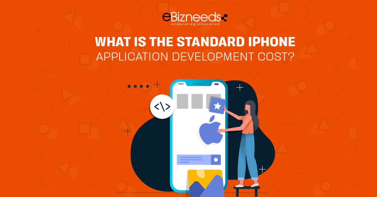standard iphone application development cost