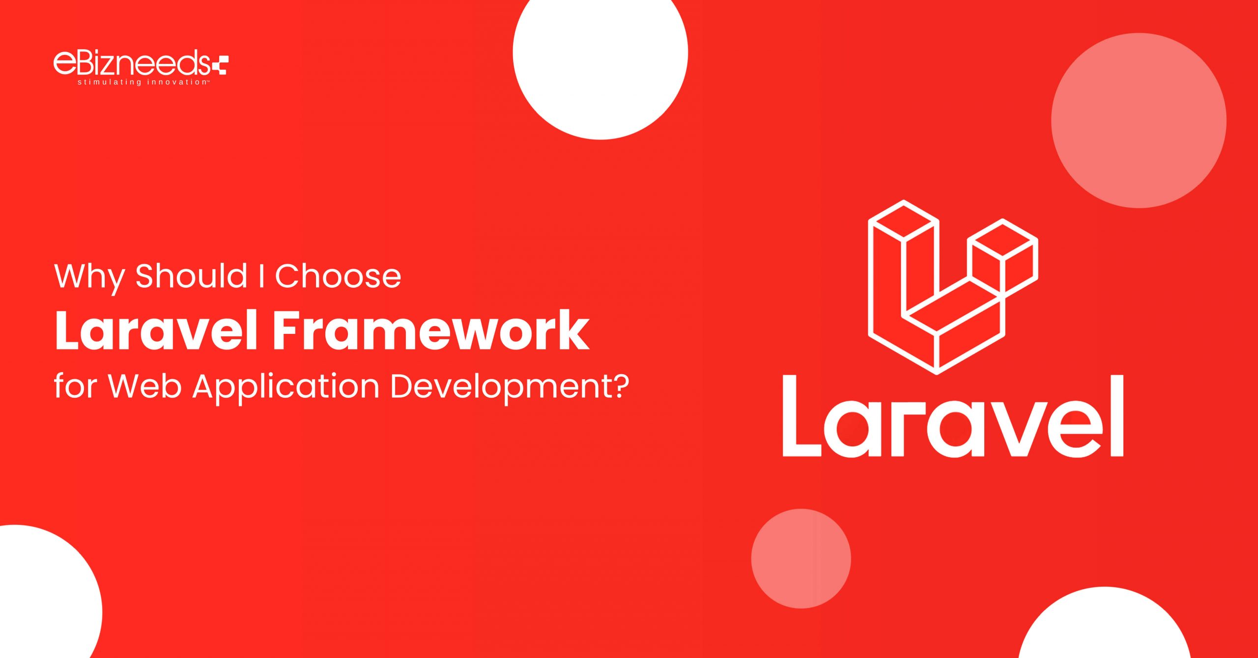 laravel framework for web application development