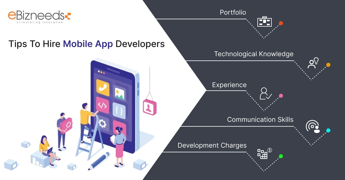 hire mobile app developers tips