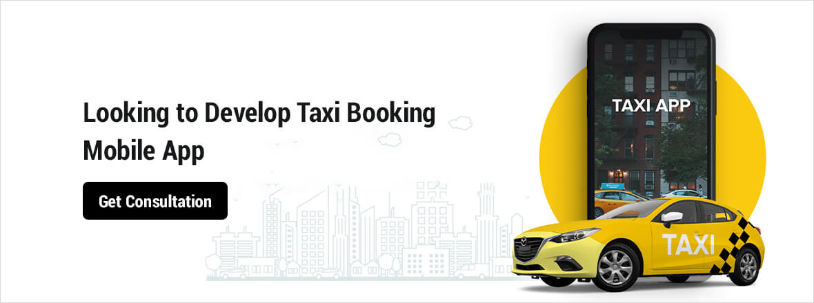 taxi booking app cta