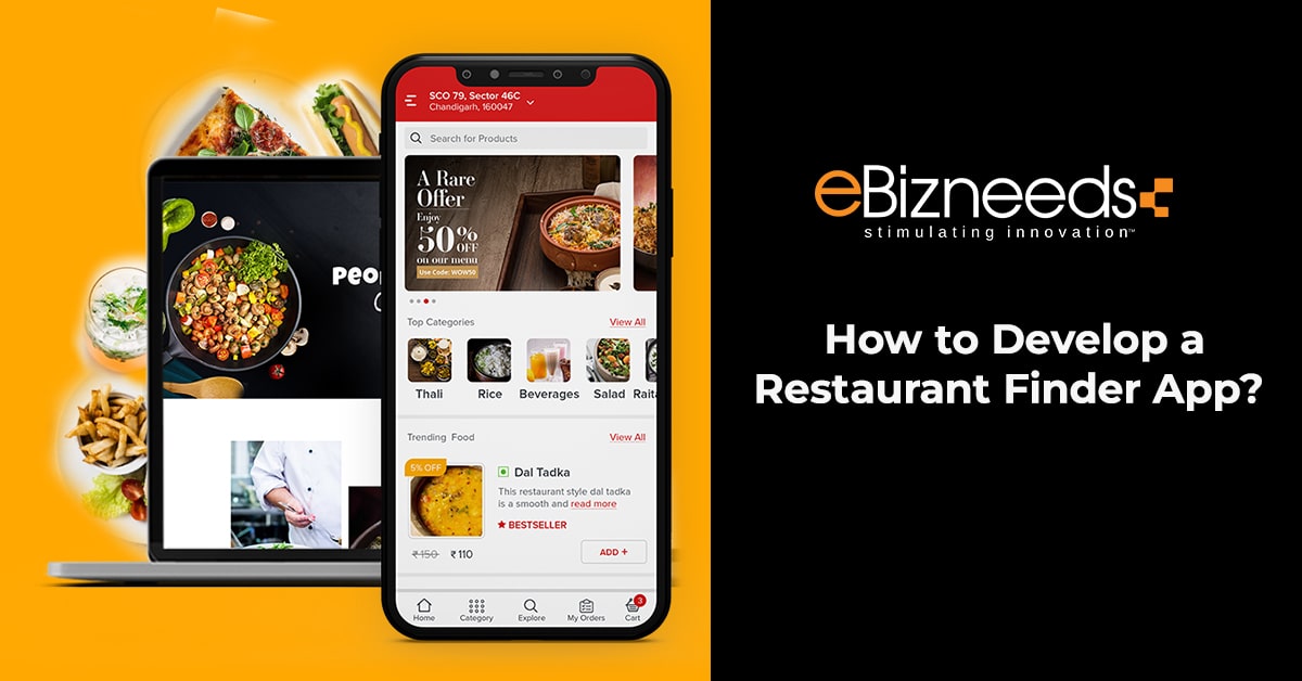 restaurant finder app development