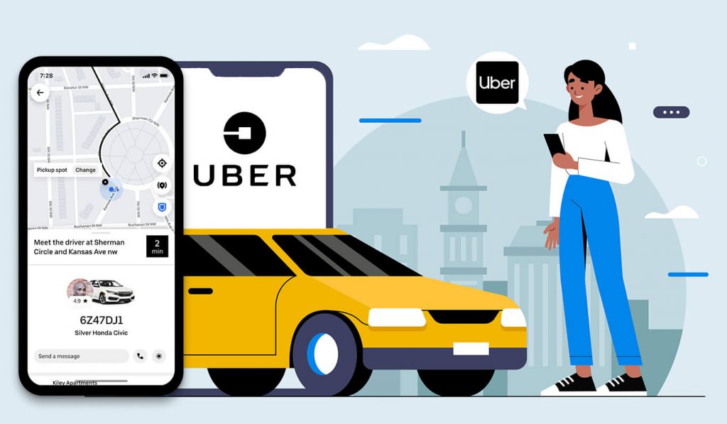 uber taxi booking app