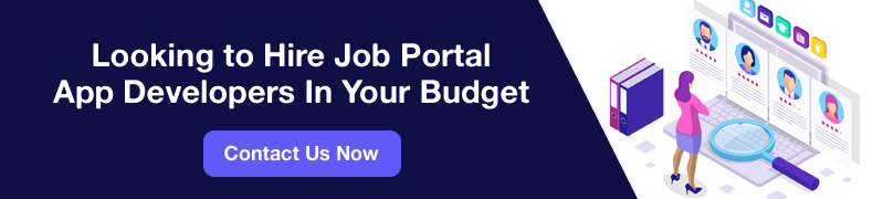 job portal app development cta