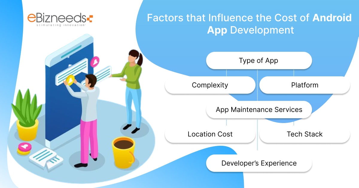 android app development cost factors