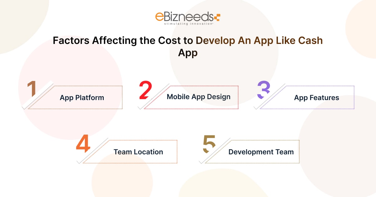 factors affect to develop an app like cash
