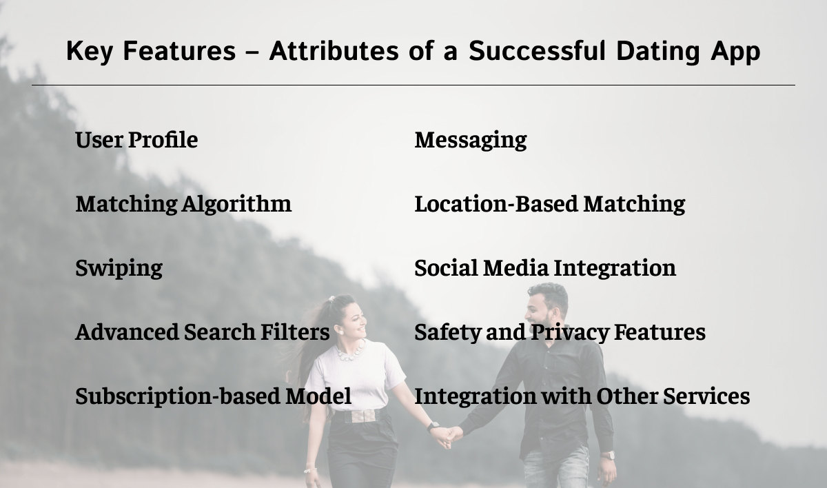 Key Features - Attributes of a Successful Dating App