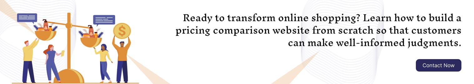 price comparison website development company